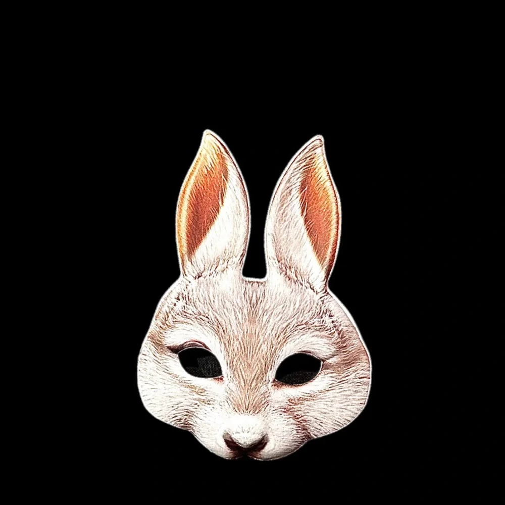 NWT BUNNY RABBIT MASK UNISEX KIDS & ADULTS